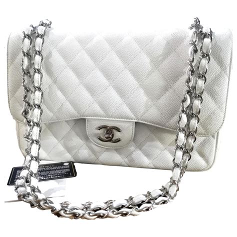 borsa chanel classica bianca|Classico .